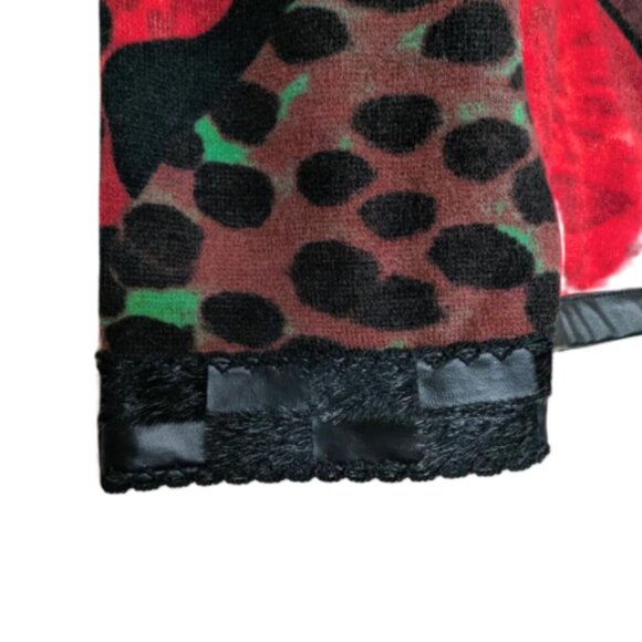 NWOT Minkas Artsy Stretch Knit Jacket Cardigan Size L - Picture 4 of 6